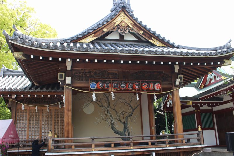 亀戸天神社の舞殿