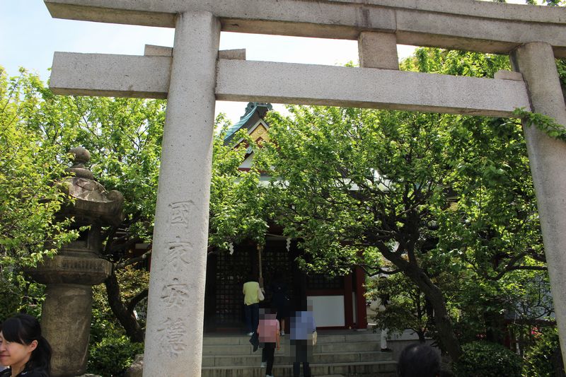 御嶽神社の鳥居殿