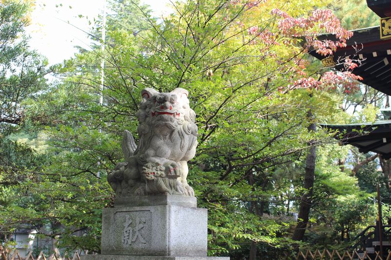 王子神社の狛犬
