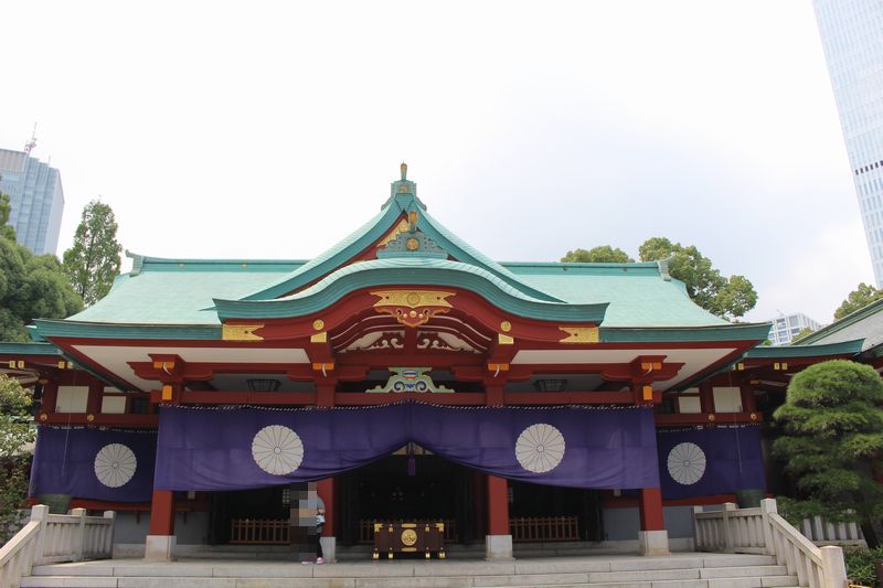日枝神社の社殿