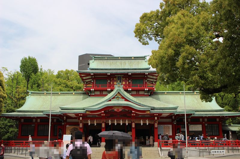 富岡八幡宮の社殿