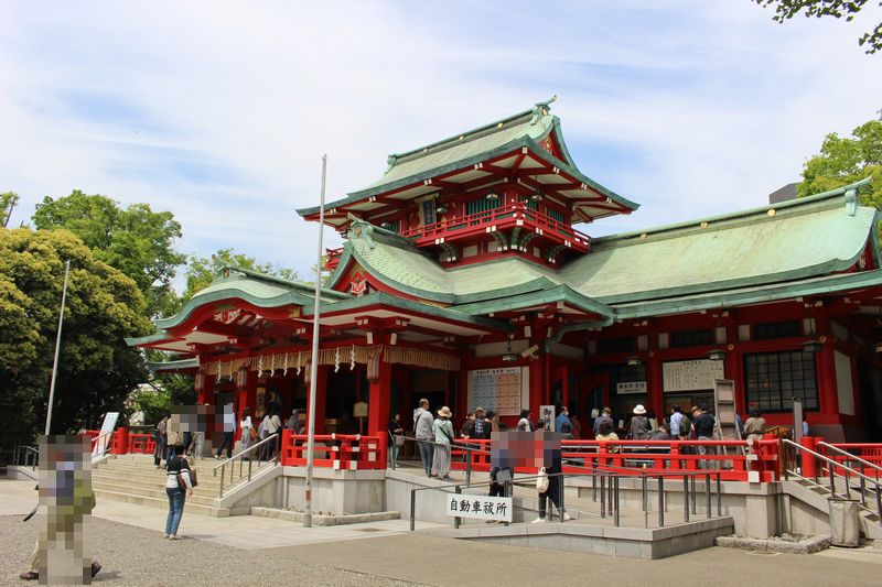 富岡八幡宮の社殿