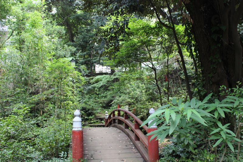 赤坂氷川神社の太鼓橋